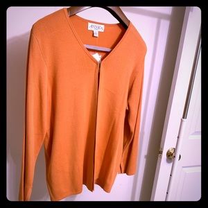 🎁NWT Casual Annex Woman/sizeX/orange cardigan